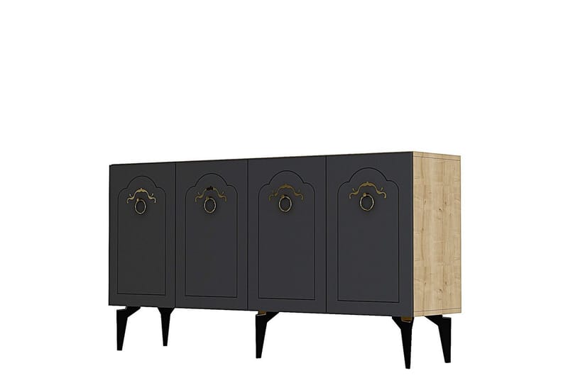 Maren Konsollbord 150 cm, Ek/Antracit