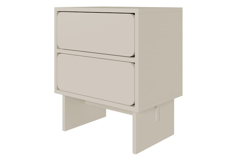 Marinport Sängbord 50 cm - Beige - Möbler - Bord & matgrupp - Avlastningsbord & sidobord - Sängbord & nattduksbord