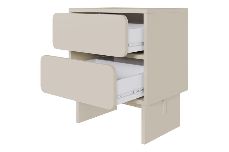 Marinport Sängbord 50 cm - Beige - Möbler - Bord & matgrupp - Avlastningsbord & sidobord - Sängbord & nattduksbord