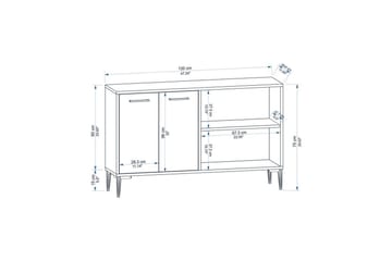 Merion Konsollbord 120 cm - Ek - Möbler - Bord & matgrupp - Avlastningsbord & sidobord - Konsolbord & hallbord