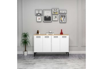 Merion Konsollbord 120 cm - Ek/Vit - Möbler - Bord & matgrupp - Avlastningsbord & sidobord - Konsolbord & hallbord