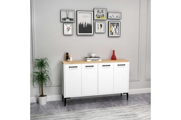 Merion Konsollbord 120 cm - Ek/Vit - Möbler - Bord & matgrupp - Avlastningsbord & sidobord - Konsolbord & hallbord