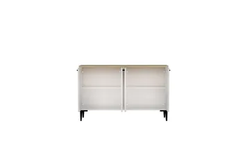 Merion Konsollbord 120 cm - Ek/Vit - Möbler - Bord & matgrupp - Avlastningsbord & sidobord - Konsolbord & hallbord