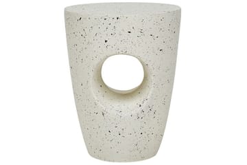 Merritt Sidobord 37 cm - Vit - Möbler - Bord & matgrupp - Avlastningsbord & sidobord - Lampbord & sidobord