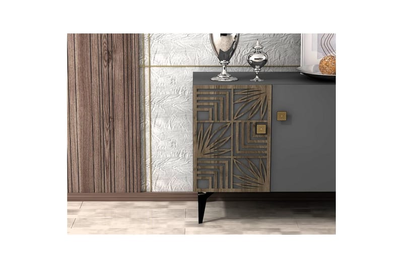 Midia Konsollbord 150 cm - Antracit - Möbler - Bord & matgrupp - Avlastningsbord & sidobord - Konsolbord & hallbord