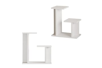 Mijara Sidobord 46 cm - Vit - Möbler - Bord & matgrupp - Avlastningsbord & sidobord - Lampbord & sidobord