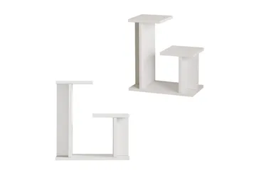 Mijara Sidobord 46 cm - Vit - Möbler - Bord & matgrupp - Avlastningsbord & sidobord - Lampbord & sidobord