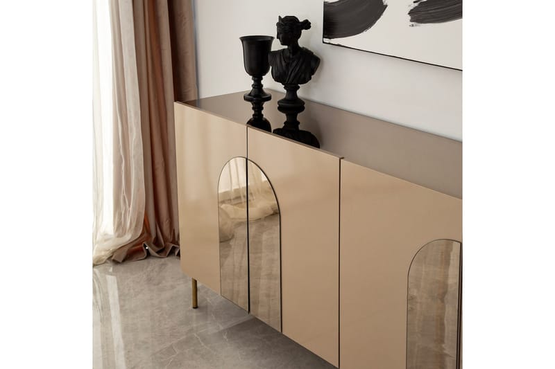 Mirrilnesh Konsollbord 180 cm - Brons/Guld - Möbler - TV- & Mediamöbler - TV-skåp