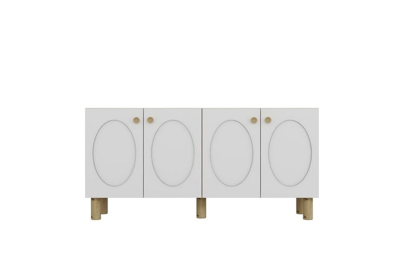 Mittopuri Konsollbord 150 cm - Brun/Vit - Möbler - Bord & matgrupp - Avlastningsbord & sidobord - Konsolbord & hallbord