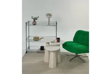 Miu Satsbord 35 cm - Cream - Möbler - Bord & matgrupp - Avlastningsbord & sidobord - Satsbord