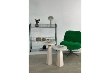 Miu Satsbord 35 cm - Cream - Möbler - Bord & matgrupp - Avlastningsbord & sidobord - Satsbord