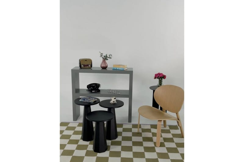 Miu Satsbord 35 cm - Svart - Möbler - Bord & matgrupp - Avlastningsbord & sidobord - Satsbord