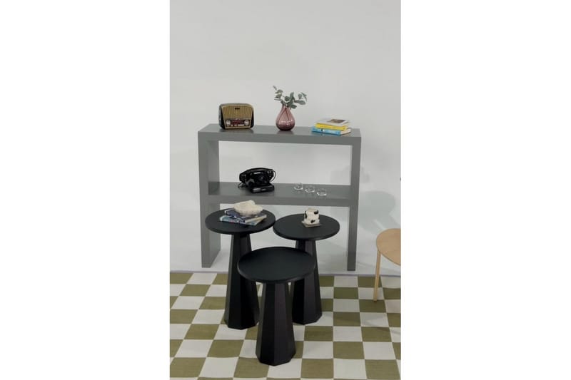 Miu Satsbord 35 cm - Svart - Möbler - Bord & matgrupp - Avlastningsbord & sidobord - Satsbord