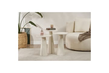 Miu Satsbord 35 cm - Vit - Möbler - Bord & matgrupp - Avlastningsbord & sidobord - Satsbord