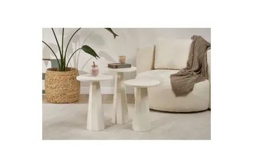 Miu Satsbord 35 cm - Vit - Möbler - Bord & matgrupp - Avlastningsbord & sidobord - Satsbord