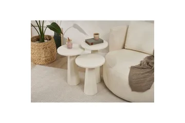 Miu Satsbord 35 cm - Vit - Möbler - Bord & matgrupp - Avlastningsbord & sidobord - Satsbord