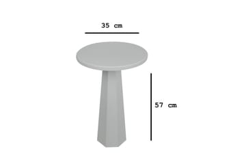 Miu Sidobord - Vit - Möbler - Bord & matgrupp - Avlastningsbord & sidobord - Lampbord & sidobord