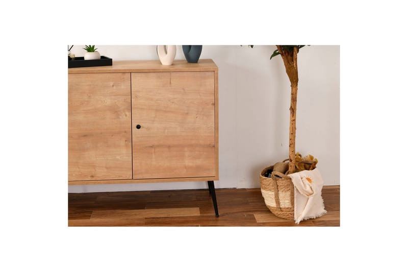Mjudi Konsollbord 80 cm - Mediumfärgat trä - Möbler - Bord & matgrupp - Avlastningsbord & sidobord - Konsolbord & hallbord