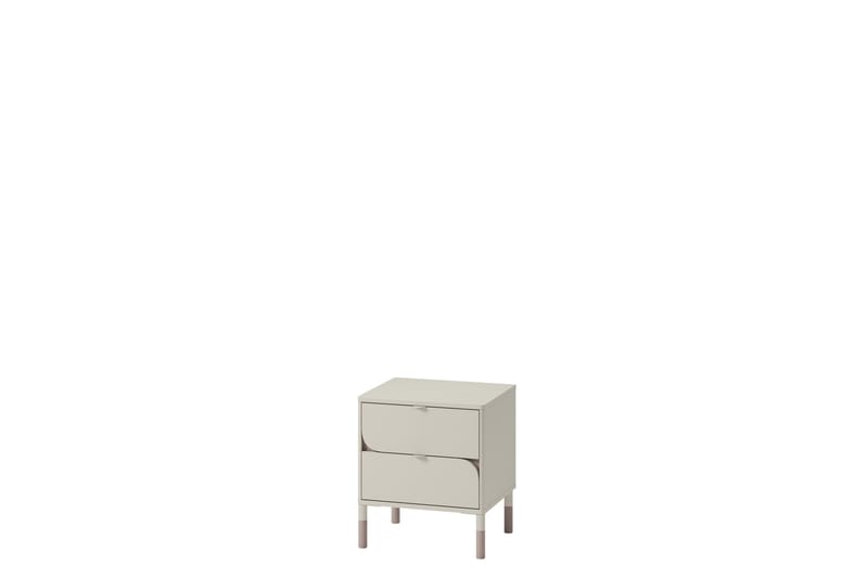 Monfort Sängbord 46 cm - Beige - Möbler - Bord & matgrupp - Avlastningsbord & sidobord - Sängbord & nattduksbord