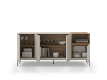 Morlen Konsol 180x80x41,8 cm - Santstone och naturlig ek - Möbler - Bord & matgrupp - Avlastningsbord & sidobord - Konsolbord & hallbord