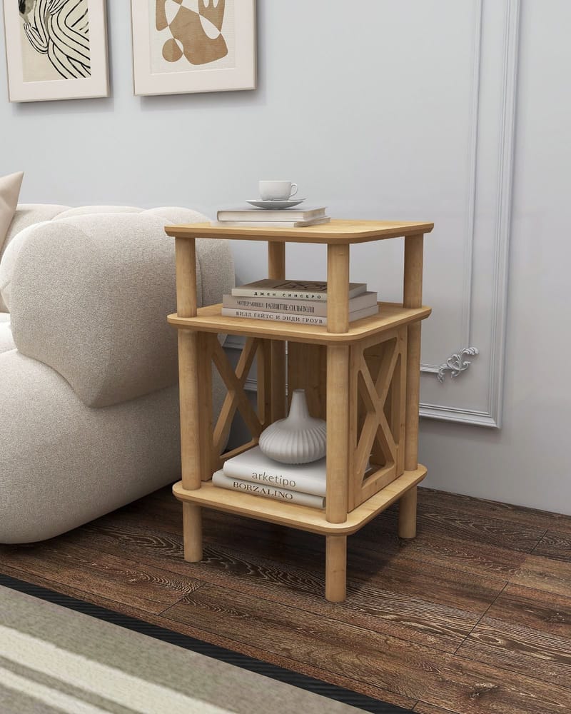 Mumira Sidobord 38 cm - Ek - Möbler - Bord & matgrupp - Avlastningsbord & sidobord - Brickbord & småbord