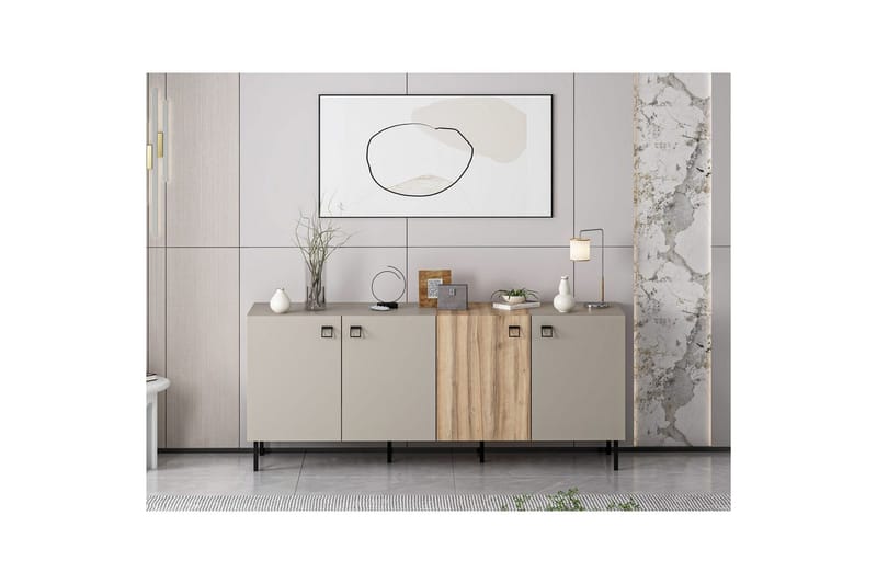 Munetaka Konsollbord 180 cm - Guld/Sand - Möbler - Bord & matgrupp - Avlastningsbord & sidobord - Konsolbord & hallbord