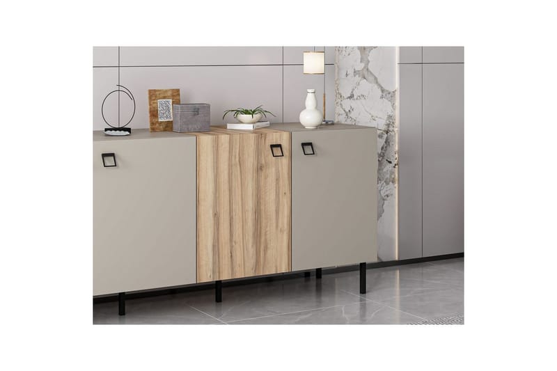 Munetaka Konsollbord 180 cm - Guld/Sand - Möbler - Bord & matgrupp - Avlastningsbord & sidobord - Konsolbord & hallbord