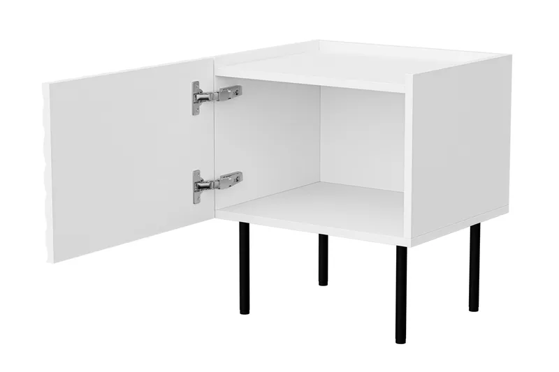 Munkedal Sängbord 47 cm - Svart - Möbler - Bord & matgrupp - Avlastningsbord & sidobord - Sängbord & nattduksbord