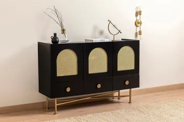 Munny Konsollbord 123 cm - Svart - Förvaring - Förvaringsmöbler - Sideboard & skänk