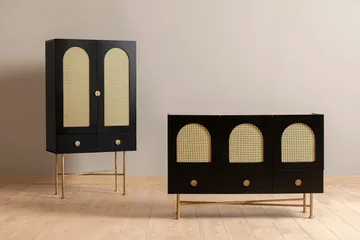 Munny Konsollbord 123 cm - Svart - Förvaring - Förvaringsmöbler - Sideboard & skänk