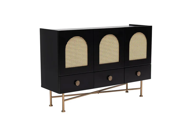 Munny Konsollbord 123 cm - Svart - Förvaring - Förvaringsmöbler - Sideboard & skänk