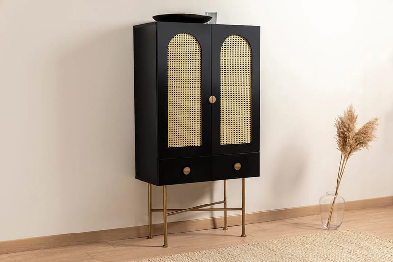 Munny Konsollbord 80 cm - Svart - Förvaring - Skåp - Förvaringsskåp