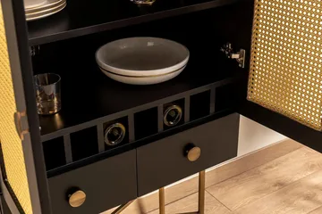 Munny Konsollbord 80 cm - Svart - Förvaring - Skåp - Förvaringsskåp