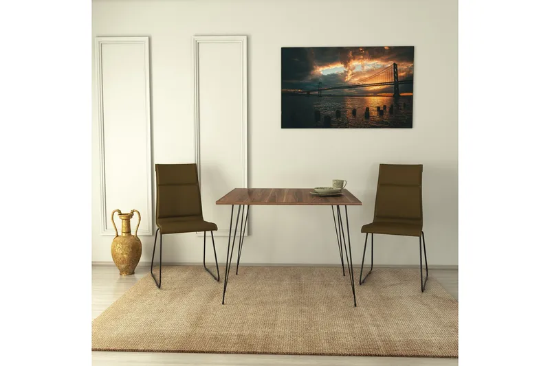 Murtwell Bord 90 cm - Valnöt - Möbler - Bord & matgrupp - Matbord & köksbord