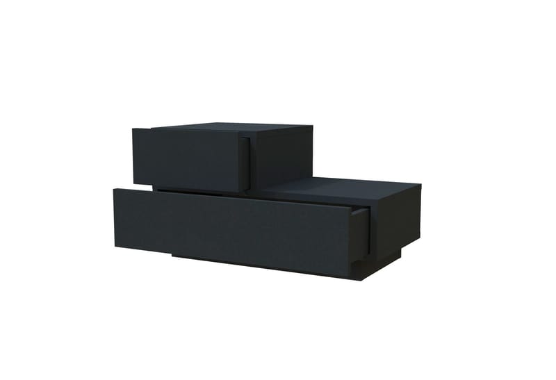 Mutki Nattduksbord 70x35x38,3 cm - Antracit - Möbler - Bord & matgrupp - Avlastningsbord & sidobord - Sängbord & nattduksbord