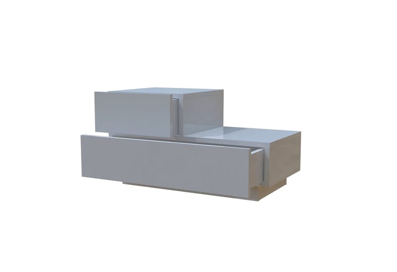 Mutki Nattduksbord 70x35x38,3 cm - Vit - Möbler - Bord & matgrupp - Avlastningsbord & sidobord - Sängbord & nattduksbord