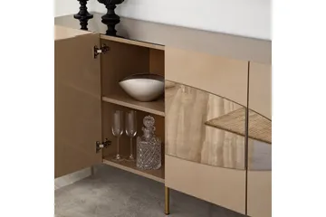 Narain Konsollbord 180 cm - Brons/Guld - Förvaring - Förvaringsmöbler - Sideboard & skänk
