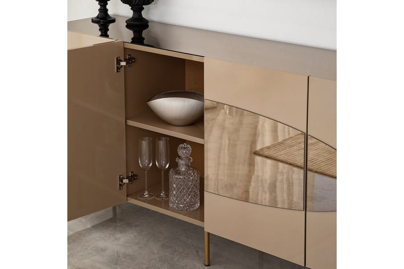 Narain Konsollbord 180 cm - Brons/Guld - Förvaring - Förvaringsmöbler - Sideboard & skänk