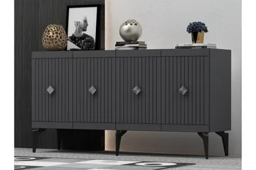 Naruyuki Konsollbord 150 cm - Antracit/Silver - Möbler - Bord & matgrupp - Avlastningsbord & sidobord - Konsolbord & hallbord