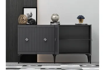 Naruyuki Konsollbord 150 cm - Antracit/Silver - Möbler - Bord & matgrupp - Avlastningsbord & sidobord - Konsolbord & hallbord