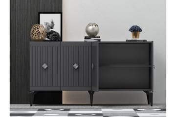 Naruyuki Konsollbord 150 cm - Antracit/Silver - Möbler - Bord & matgrupp - Avlastningsbord & sidobord - Konsolbord & hallbord