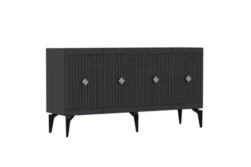 Naruyuki Konsollbord 150 cm - Antracit/Silver - Möbler - Bord & matgrupp - Avlastningsbord & sidobord - Konsolbord & hallbord