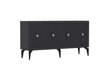 Naruyuki Konsollbord 150 cm - Antracit/Silver - Möbler - Bord & matgrupp - Avlastningsbord & sidobord - Konsolbord & hallbord