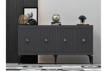 Naruyuki Konsollbord 150 cm - Antracit/Silver - Möbler - Bord & matgrupp - Avlastningsbord & sidobord - Konsolbord & hallbord