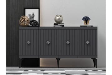 Naruyuki Konsollbord 150 cm - Antracit/Silver - Möbler - Bord & matgrupp - Avlastningsbord & sidobord - Konsolbord & hallbord