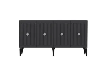 Naruyuki Konsollbord 150 cm - Antracit/Silver - Möbler - Bord & matgrupp - Avlastningsbord & sidobord - Konsolbord & hallbord