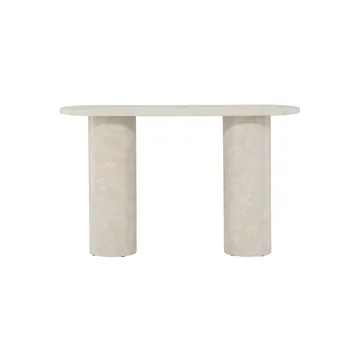 Narvik Sidobord 130 cm - Beige - Möbler - Bord & matgrupp - Avlastningsbord & sidobord - Lampbord & sidobord