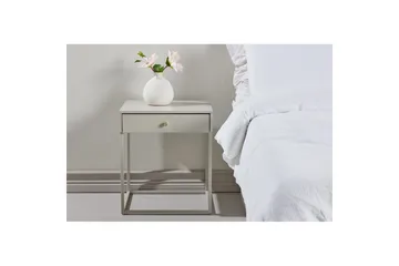 Nattduksbord Bakal - Beige - Möbler - Bord & matgrupp - Avlastningsbord & sidobord - Sängbord & nattduksbord