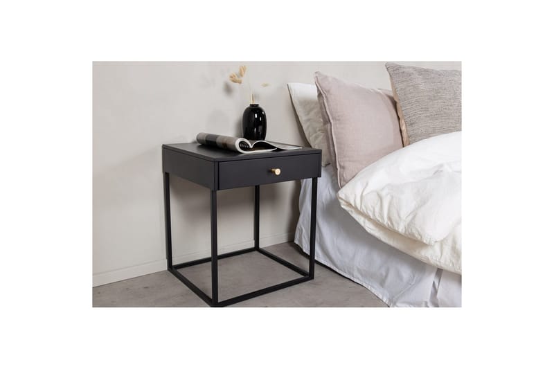 Nattduksbord Bakal - Svart - Möbler - Bord & matgrupp - Avlastningsbord & sidobord - Sängbord & nattduksbord