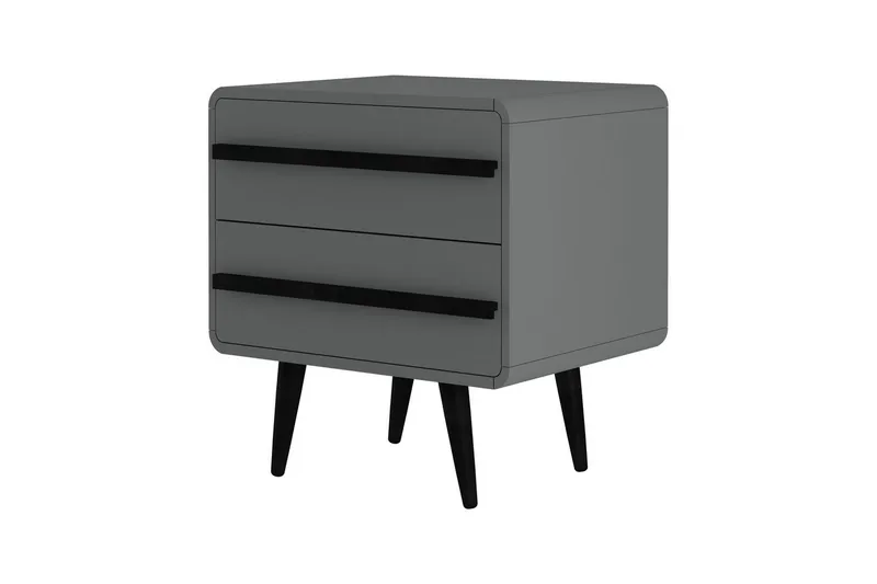 Nattduksbord Chantal Grå, Grå